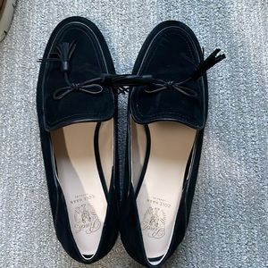 Cole Haan Black Suede Loafers - never worn